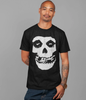 MERCHMOMENT Misfits Vintage 2001 Crimson Ghost Jumbo Print T-shirt [Apparel] by Rock Band Apparel