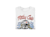 MERCHMOMENT Motley Crue Girl's Skull Jumbo Print T-shirt [Apparel] by Rock Band Apparel