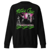 MERCHMOMENT Motley Crue Green Girls Jumbo Print Sweatshirt [Apparel] by Rock Band Apparel