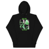MERCHMOMENT Motley Crue Green Shout Classic Hoodie [Apparel] by Rock Band Apparel
