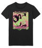MERCHMOMENT Motley Crue Neon Trip Dr. Feelgood Jumbo Print T-Shirt [Apparel] by Rock Band Apparel