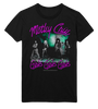 MERCHMOMENT Motley Crue Pink Girls Jumbo Print T-Shirt [Apparel] by Rock Band Apparel