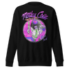 MERCHMOMENT Motley Crue Purple Allister Jumbo Print Sweatshirt [Apparel] by Rock Band Apparel