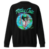 MERCHMOMENT Motley Crue Turquoise Allister Jumbo Print Sweatshirt [Apparel] by Rock Band Apparel