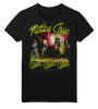 MERCHMOMENT Motley Crue Yellow Girls Jumbo Print T-Shirt [Apparel] by Rock Band Apparel