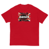 MERCHMOMENT Oasis Union Jack Jumbo Print T-Shirt [Apparel] by Rock Band Apparel