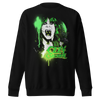 MERCHMOMENT Ozzy Osbourne Green Screaming Jumbo Print Sweatshirt [Apparel] by Rock Band Apparel