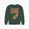 MERCHMOMENT Ozzy Osbourne - Late 80s Vintage Ozzy Jumbo Print Sweatshirt [Apparel] by Rock Band Apparel