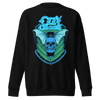 MERCHMOMENT Ozzy Osbourne Neon Blue Bat Jumbo Print Sweatshirt [Apparel] by Rock Band Apparel