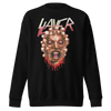 MERCHMOMENT Slayer Demon Drip Jumbo Print Sweatshirt [Apparel] by Rock Band Apparel