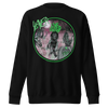 MERCHMOMENT Slayer Neon Green Undead Jumbo Print Sweatshirt [Apparel] by Rock Band Apparel