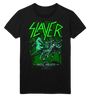 MERCHMOMENT Slayer Neon Hell Awaits Jumbo Print T-Shirt [Apparel] by Rock Band Apparel
