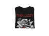 MERCHMOMENT Thin Lizzy - Black Rose Jumbo Print T-Shirt [Apparel] by Rock Band Apparel