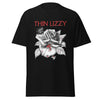 MERCHMOMENT Thin Lizzy - Black Rose Jumbo Print T-Shirt [Apparel] by Rock Band Apparel