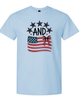 Stars & Stripes Gildan Softstyle Graphic Tee by Ocean & 7th