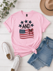 Stars & Stripes Gildan Softstyle Graphic Tee by Ocean & 7th