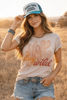 Stay Wild Cactus Graphic Tee by Wild Junkie