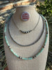 Sterling Silver Amazonite Beaded Choker by Wild Junkie