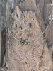 Sterling Silver Beads with Turquoise Rondelle Necklace by Wild Junkie