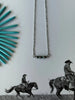 Sterling Silver Beads with Turquoise Rondelle Necklace by Wild Junkie