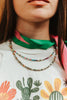 Sterling Silver Cowboy Trail Heishi Beaded Choker by Wild Junkie