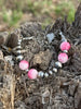 Sterling Silver Desert Rose Beaded Bracelet by Wild Junkie