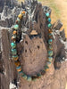 Sterling Silver Desert Sage Turquoise Beaded Necklace by Wild Junkie