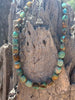 Sterling Silver Desert Sage Turquoise Beaded Necklace by Wild Junkie