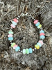 Sterling Silver Pastel Opal Beaded Bracelet by Wild Junkie