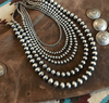 Sterling Silver Single Strand Beads - Any Length & Size! by Wild Junkie