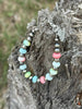 Sterling Silver Spring Pastel Opal Bracelet by Wild Junkie