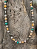 Sterling Silver Wild Harmony Stone Beaded Necklace by Wild Junkie
