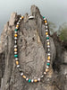 Sterling Silver Wild Harmony Stone Beaded Necklace by Wild Junkie