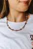 Sterling Silver Wild Spirit Spiny Oyster Beaded Necklace by Wild Junkie