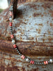 Sterling Silver Wild Spirit Spiny Oyster Beaded Necklace by Wild Junkie