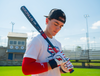 Winder Series Batting Gloves - Red, White & True