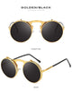 Stlylish And Attractive Long Keeper Sunglasses New Flip Sun Glasses For Men & Women Double Lens Clear Alloy Frame Eyewear Eyeglasses Colourfull Design by Stevvex