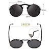 Stlylish And Attractive Long Keeper Sunglasses New Flip Sun Glasses For Men & Women Double Lens Clear Alloy Frame Eyewear Eyeglasses Colourfull Design by Stevvex