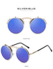 Stlylish And Attractive Long Keeper Sunglasses New Flip Sun Glasses For Men & Women Double Lens Clear Alloy Frame Eyewear Eyeglasses Colourfull Design by Stevvex
