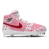 "Strawberry Sprinkles" Jordan 1 Retro Cleats by Stadium Custom Kicks