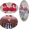 Striped Lace Ruffle Push Up Women Swimsuit Female Swimwear Bra Cup Bikini Set High Cut Bathing Suit Women Two Piece Swimsuits Push Up Bikini Sets Bathing Suits Ruffle Bikini Tops With Bottoms For Teen Girls by Stevvex