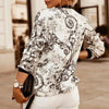 Stunning Flower Print Long Sleeve Women's Bomber Jacket Fashionable Zipper Up Vintage Coat Tops Elegant Slim Basic Ladies Jackets Outwear by Stevvex
