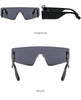 Stylish Big Rimless Classic Sunglasses In Square Shape For Women & Men New Oversize & Retro Style Sunglasses Rectangle Shape Eyewear Shades Oversized Fashion Sunglasses For Women by Stevvex