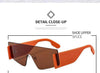 Stylish Big Rimless Classic Sunglasses In Square Shape For Women & Men New Oversize & Retro Style Sunglasses Rectangle Shape Eyewear Shades Oversized Fashion Sunglasses For Women by Stevvex