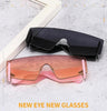 Stylish Big Rimless Classic Sunglasses In Square Shape For Women & Men New Oversize & Retro Style Sunglasses Rectangle Shape Eyewear Shades Oversized Fashion Sunglasses For Women by Stevvex