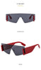 Stylish Big Rimless Classic Sunglasses In Square Shape For Women & Men New Oversize & Retro Style Sunglasses Rectangle Shape Eyewear Shades Oversized Fashion Sunglasses For Women by Stevvex