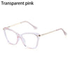 Stylish Eyeglasses Glasses Clear Lens Blue Light Blocking Glasses Women Men Fashion Cat Eye Glasses Computer Gaming Eyeglasses Eye Protection Eyewear by Stevvex