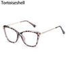 Stylish Eyeglasses Glasses Clear Lens Blue Light Blocking Glasses Women Men Fashion Cat Eye Glasses Computer Gaming Eyeglasses Eye Protection Eyewear by Stevvex