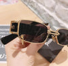 Stylish Fashionable Women Sunglasses Trending & Luxury Square Popular Design Men Glasses New Vintage Metal Black Comfortable Lenses Outdoor Travel Driving Sunglasses by Stevvex