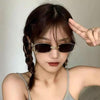 Stylish Fashionable Women Sunglasses Trending & Luxury Square Popular Design Men Glasses New Vintage Metal Black Comfortable Lenses Outdoor Travel Driving Sunglasses by Stevvex